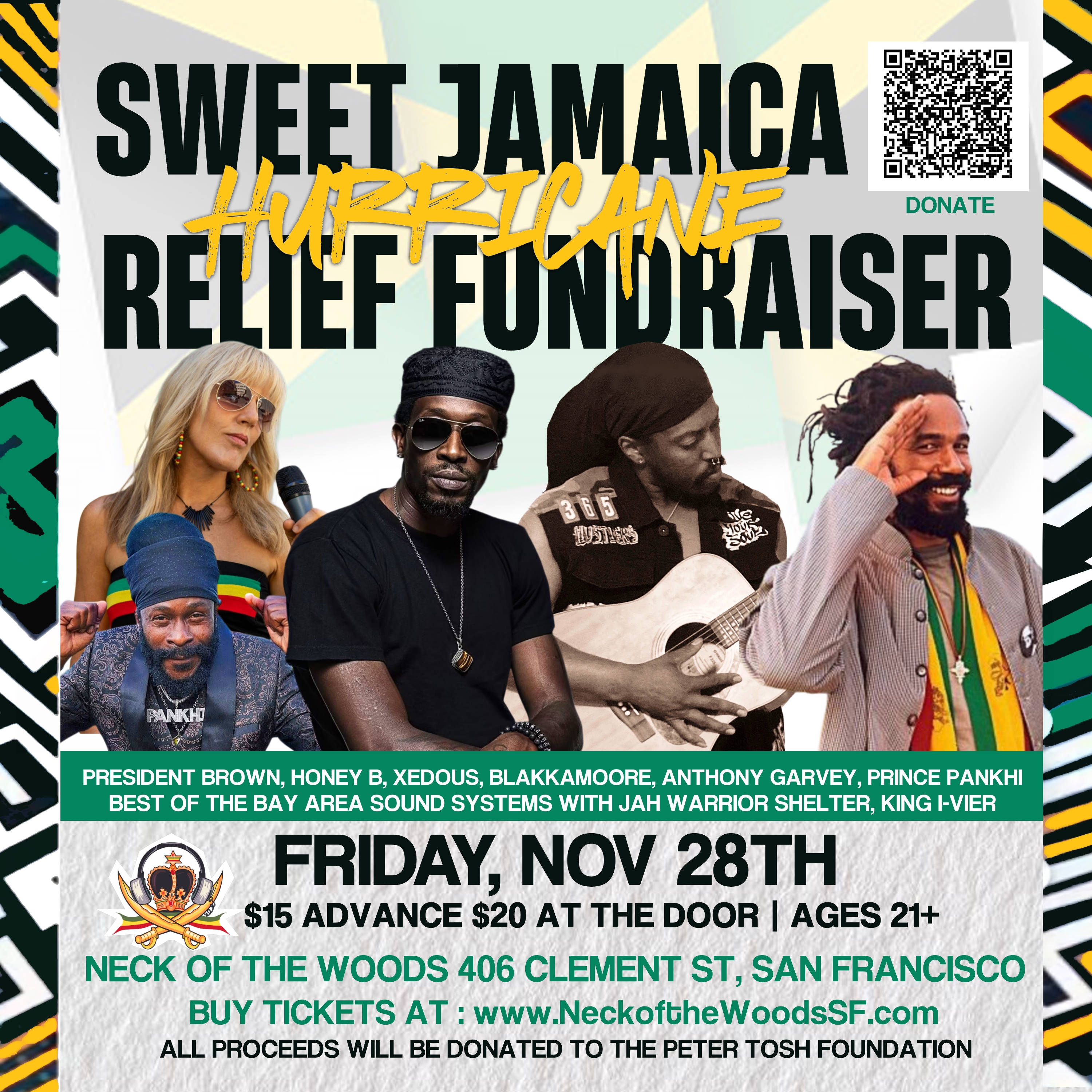 Sweet Jamaica Hurricane Relief Fundraiser - San Francisco
