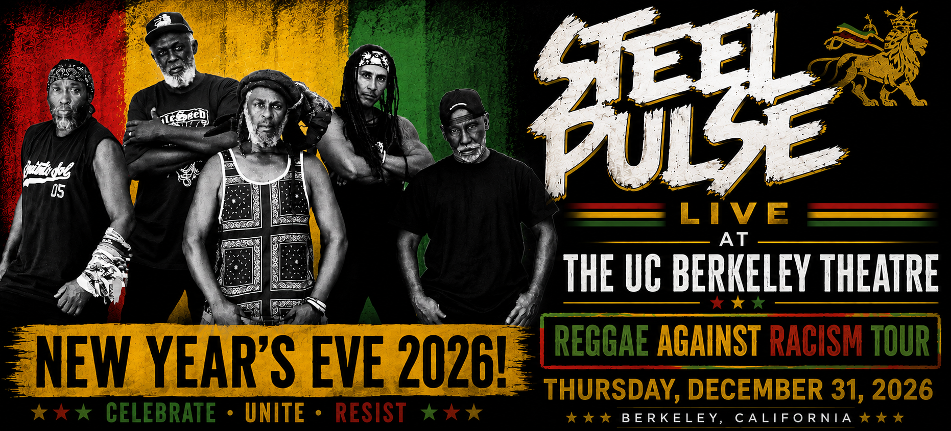 Steel Pulse New Years Eve Steel Pulse New Years Eve