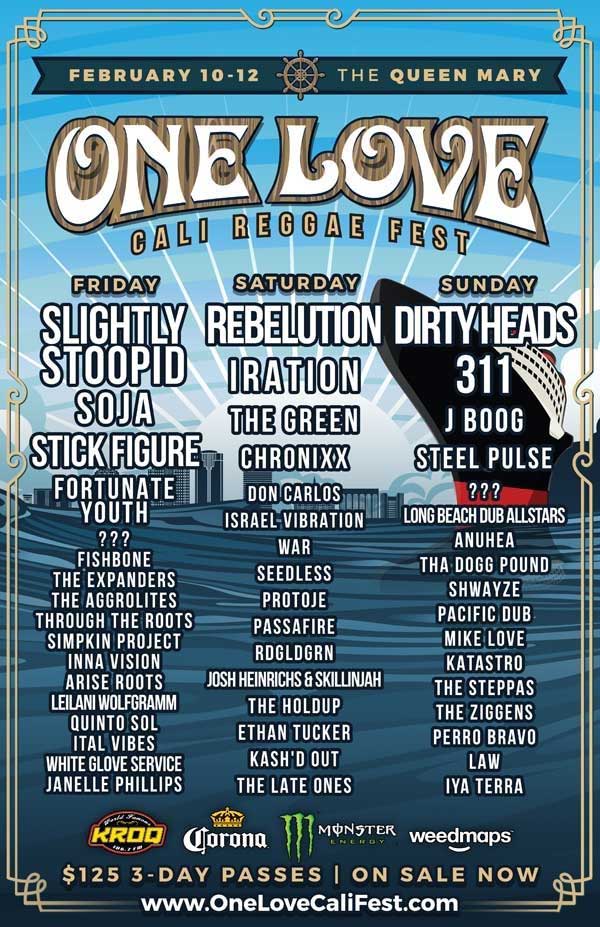 Three days of Reggae on the waterfront of The Queen Mary in Long Beach