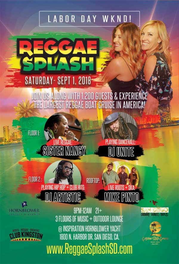 San Diego, CA Reggae Splash Tickets Are Increasing Soon Reggae
