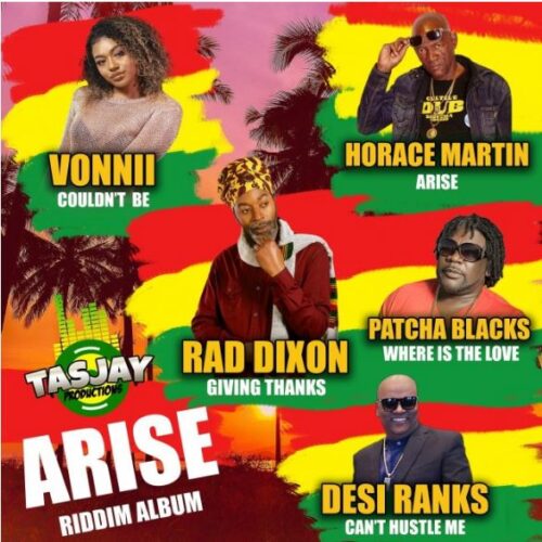 Read more about the article Tasjay Production releases   ARISE  RIDDIM ALBUM
