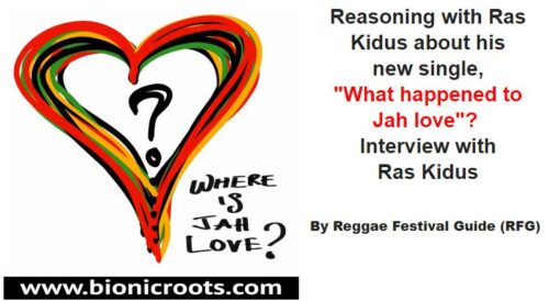 Read more about the article Reasoning with Ras Kidus about his new single, “What happened to Jah love”?