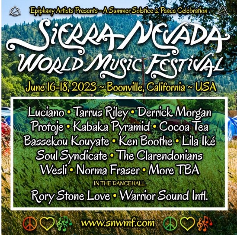 Sierra Nevada World Music Festival First Round Of Roots Reggae