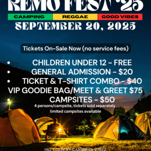 Remo Fest 2025, a true Texas grassroots festival, is set to bring a full day of reggae music and community spirit to Hill Country Caribbean Vybez on Saturday, September 20, 2025