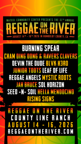 Read more about the article Reggae on the River 2026 Brings Legendary Burning Spear and a Celebration of Legacy to the Humboldt Redwoods