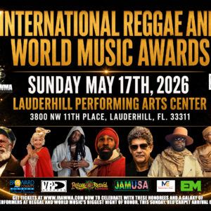 Reggae & World Music’s Biggest Night Returns This Sunday — The 43rd IRAWMA Takes Over Lauderhill with Vybz Kartel Leading Nominations, DJ Khaled Among Presenters, and Major Honors for Burning Spear, Marcia Griffiths, Mavado & More